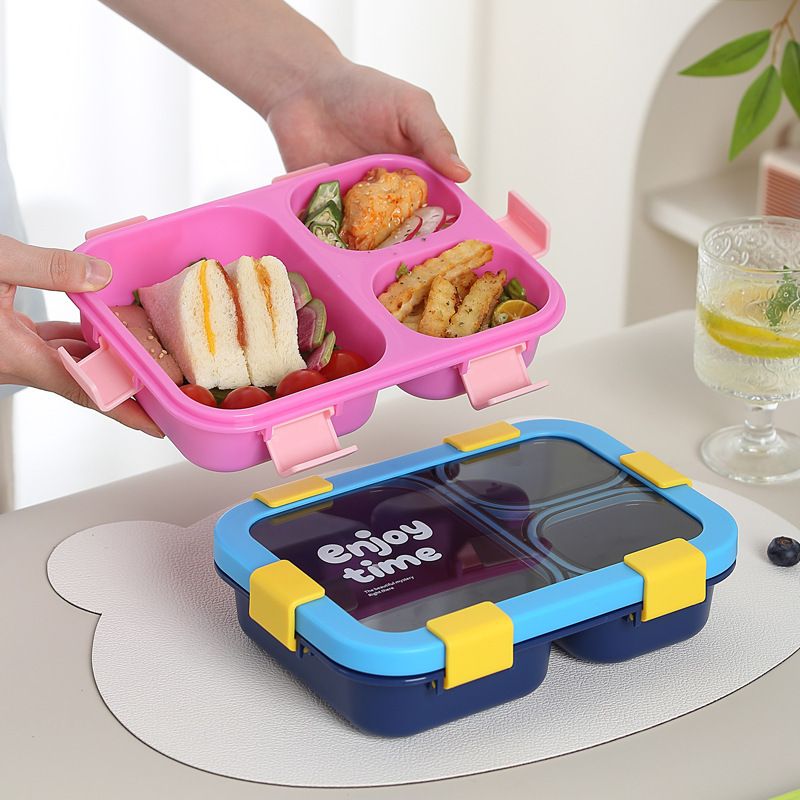 Fiambrera Bento de PP apta para alimentos al por mayor, para viajes y pícnics