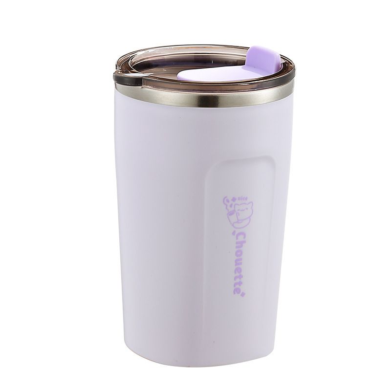 Wholesale 304 Stainless Steel Kids Water Cup, with Lid Cute Portable Drinking Cup