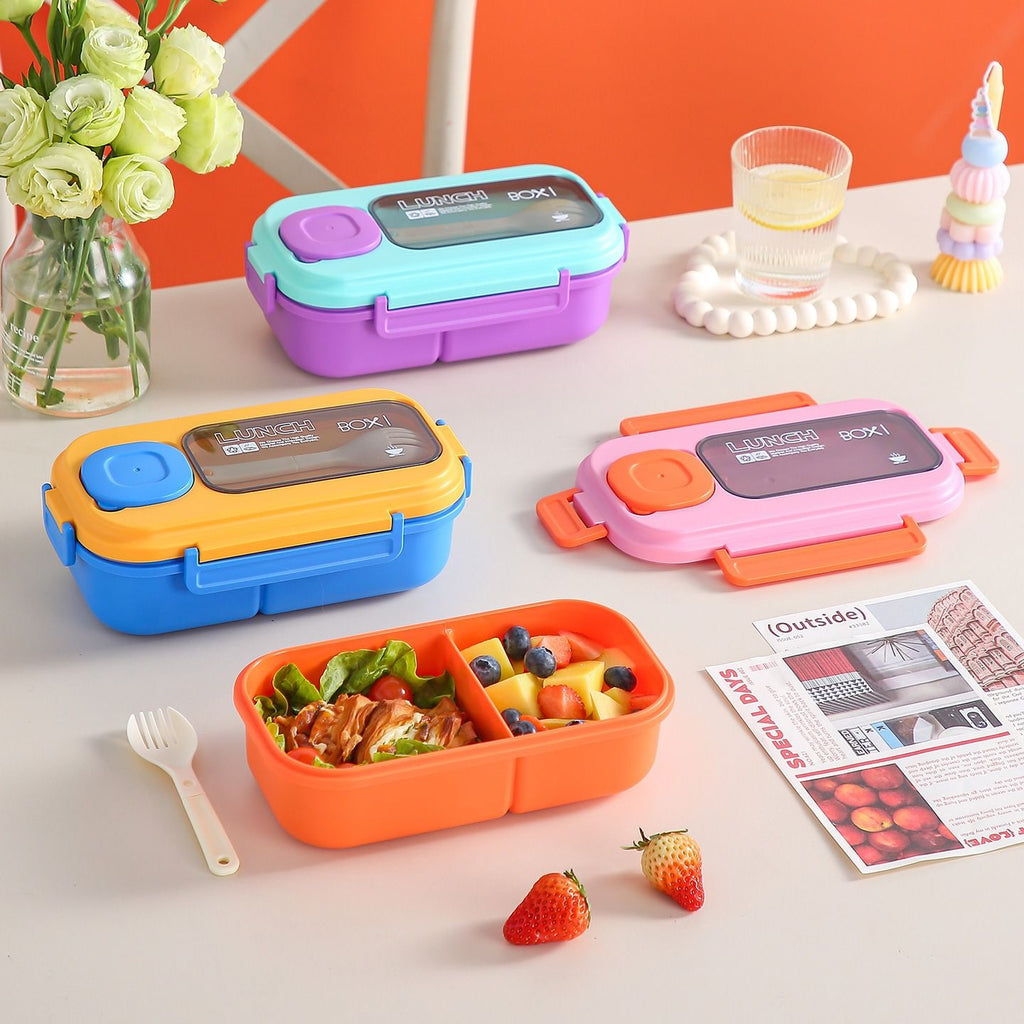 Student Minimalist 304 Stainless Steel Lunch Box Office Worker Portable Cafeteria Takeout Lunch Bento Box Sauce Box