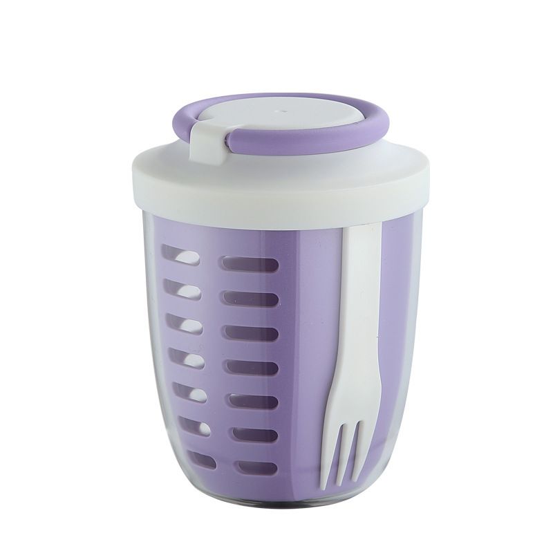 Taza de sopa al por mayor de AS+PP+ silicona, para oficina y viajes