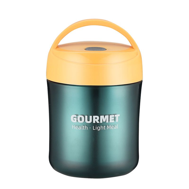 Office Worker Breakfast Cup 304 Stainless Steel Soup Cup Student Bento Drinking Cup Portable Tumbler Cup Gift Logo