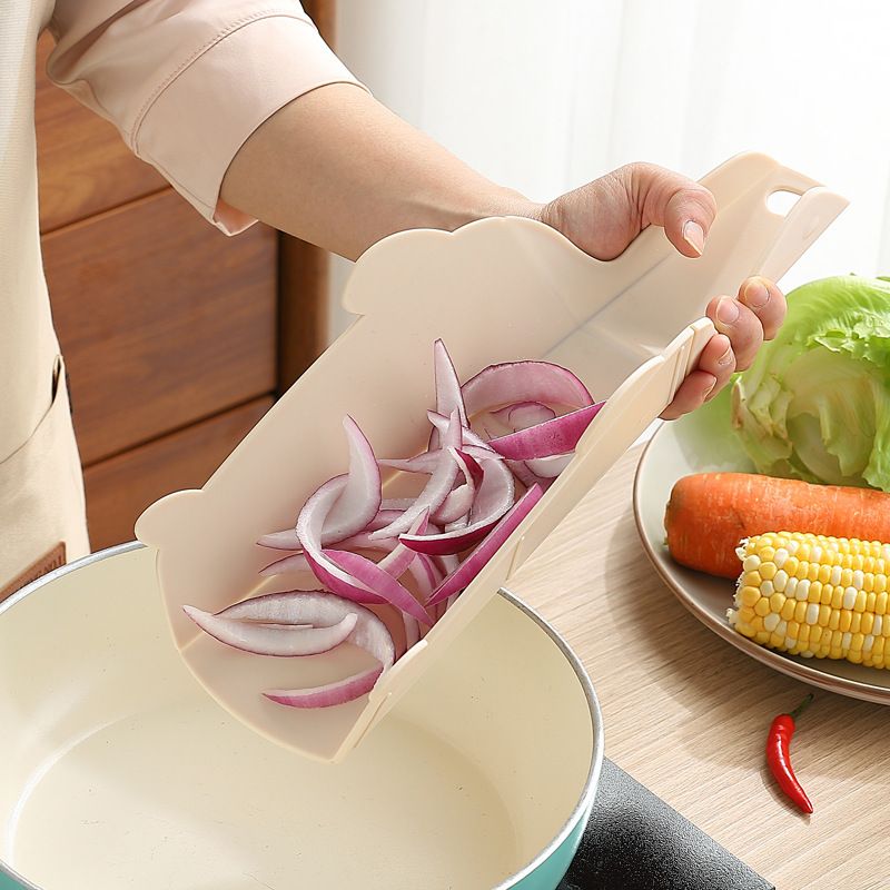Kitchen Tableware Plastic Cutting Board Student Outdoor Travel Portable Foldable Picnic Cutting Board