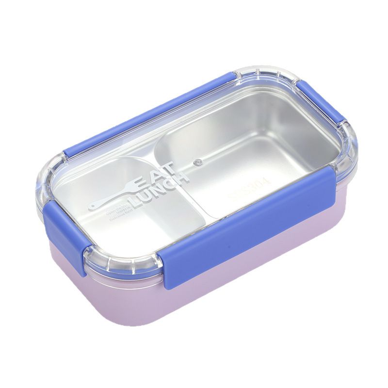 Fiambrera Bento de Acero Inoxidable 304 al por Mayor, Fiambrera Bento Apta para Microondas