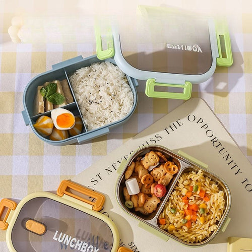 Fiambrera Bento de Acero Inoxidable 304 al por Mayor, Fiambrera Estilo Bento
