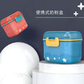 Creative Infant Milk Powder Box Portable Outdoor Dispensing Compartment with Spoon and Fork Baby Snack Box Baby Food Wholesale