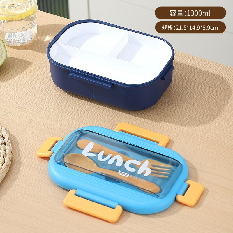 Fiambrera Bento de Acero Inoxidable 304 al por Mayor, con Tapa, Apta para Microondas