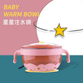 Kids 304 Stainless Steel Water Injection Suction Bowl Baby Baby Food Tableware Infant Learning Bowl