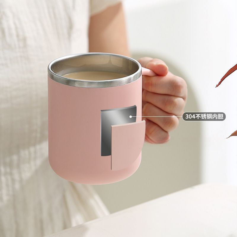 Wholesale 304 Stainless Steel Kids Water Cup, Cute Portable Drinking Cup