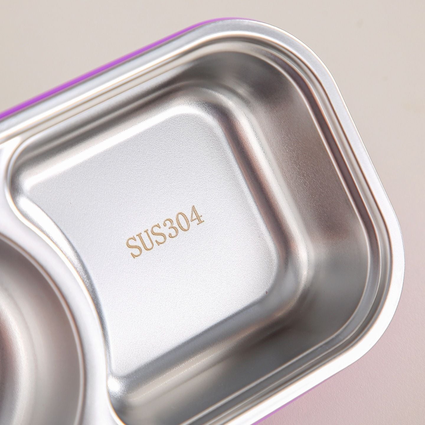 Student Minimalist 304 Stainless Steel Lunch Box Office Worker Portable Cafeteria Takeout Lunch Bento Box Sauce Box