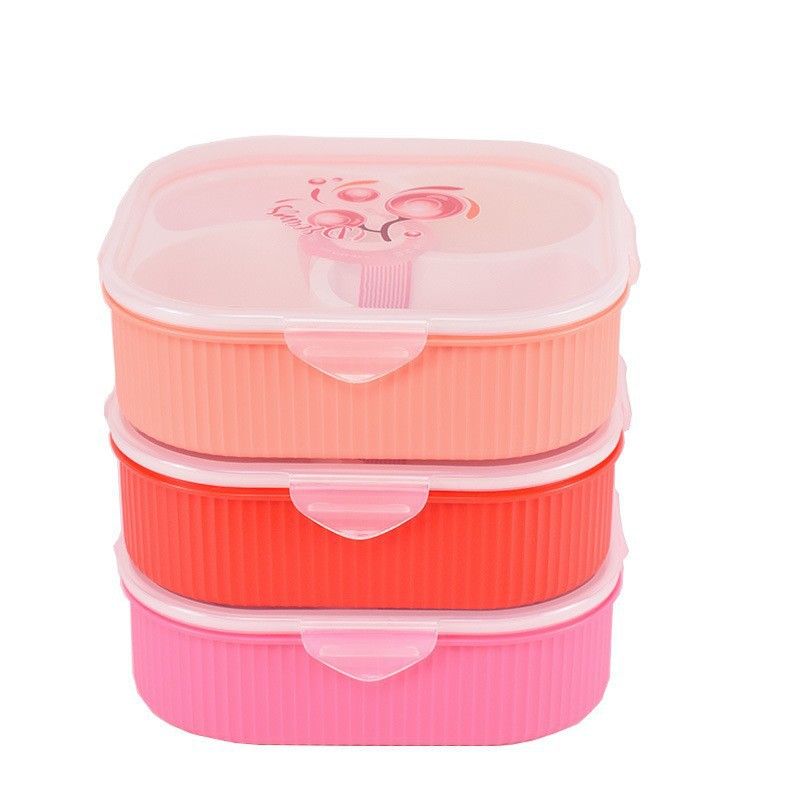 Minimalist Festive New Year Compartment Candy Box Household Living Room Snacks and Nuts Peanuts Storage Box Round Fruit Plate with Lid