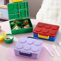 Minimalist Large Capacity Compartment Student Lunch Box Portable Travel Picnic Lunch Bento Box Food Container