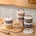 Kitchen Minimalist with Lid Transparent Freshness Box Household Plastic Classified Storage Box Fridge Refrigerated