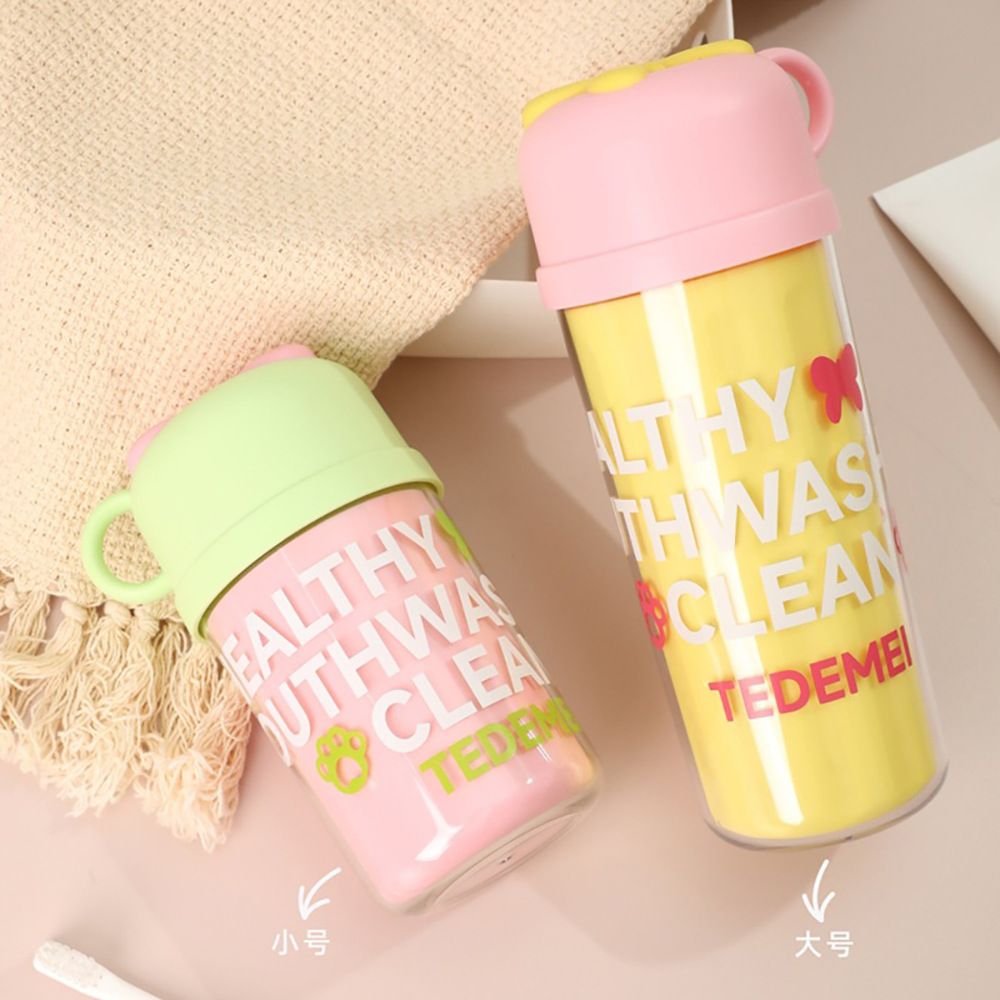 Minimalist Travel Wash Cup Mouthwash Cup Office Worker Business Trip Travel Portable Storage Box with Handle