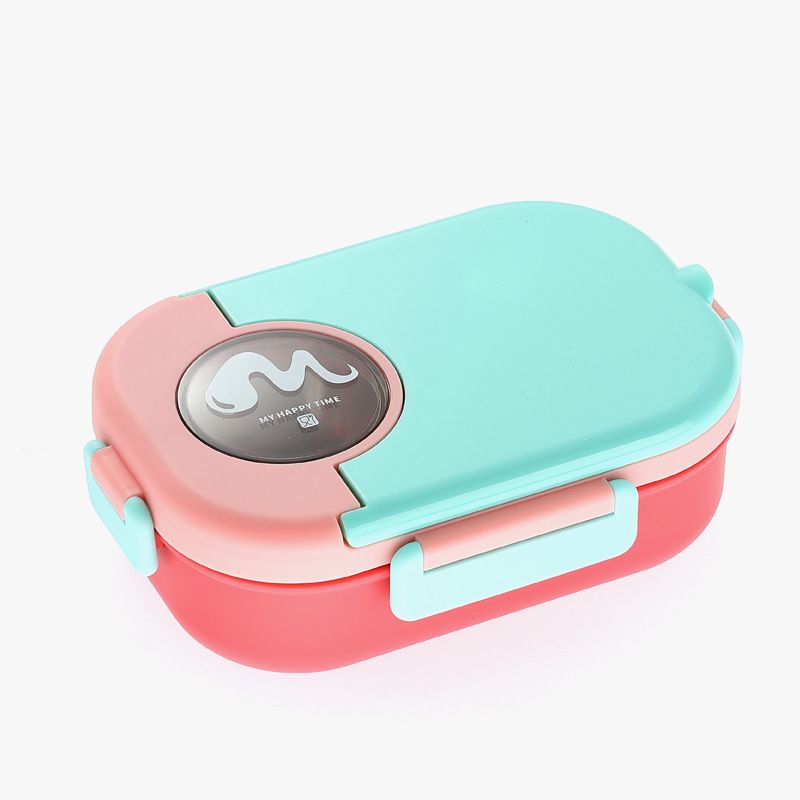 Minimalist Student Buckle Compartment Lunch Box and Water Cup Set Office Worker 304 Stainless Steel Lunch Bento Box Food Container