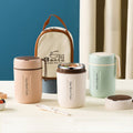 INS Style Student Portable Milk Cup Office Worker 304 Stainless Steel Portable Soy Milk Cup