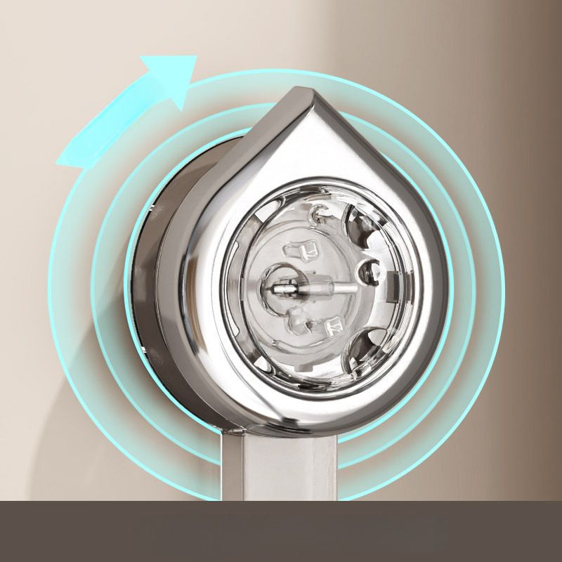 Household Bathroom Rotating Light Luxury Suction Cup Hook Bathroom Bedroom Towel Adhesive Hook No-Drill pcs