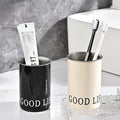 Household Bathroom 304 Stainless Steel Couple Type Mouthwash Cup Student Drinking Cup Tumbler Cup Gift