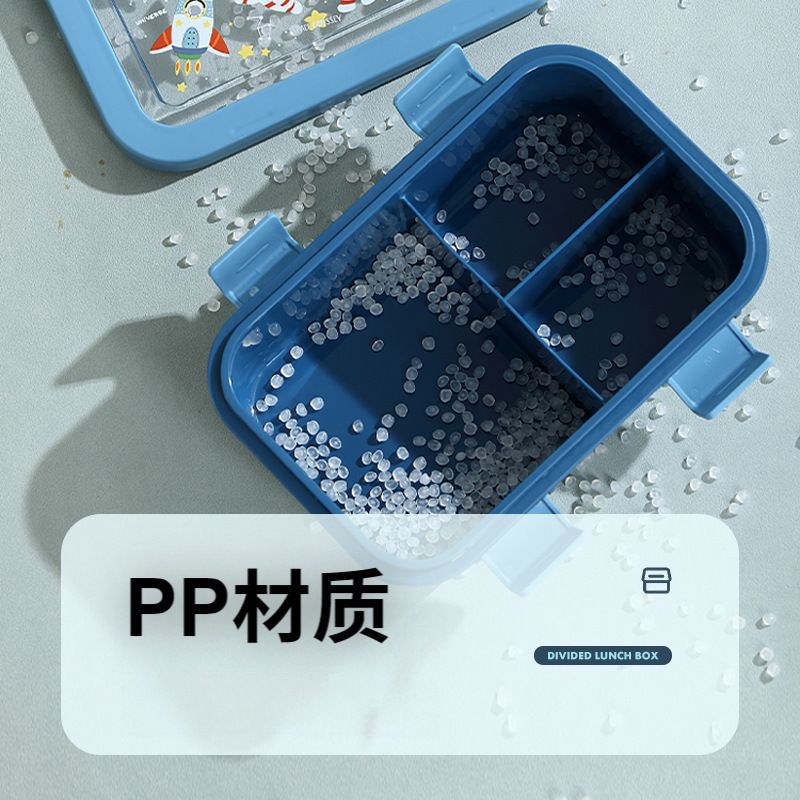 Fiambrera Bento de Plástico al por Mayor, para Marcas de Preparación de Comidas