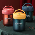 Office Worker Breakfast Cup 304 Stainless Steel Soup Cup Student Bento Drinking Cup Portable Tumbler Cup Gift Logo