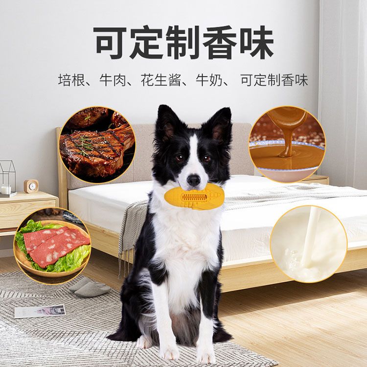 Pet Wholesale Amazon Meat Corn Chew-Resistant Chew Stick Self-Play Bacon Flavor Squeaky Toy