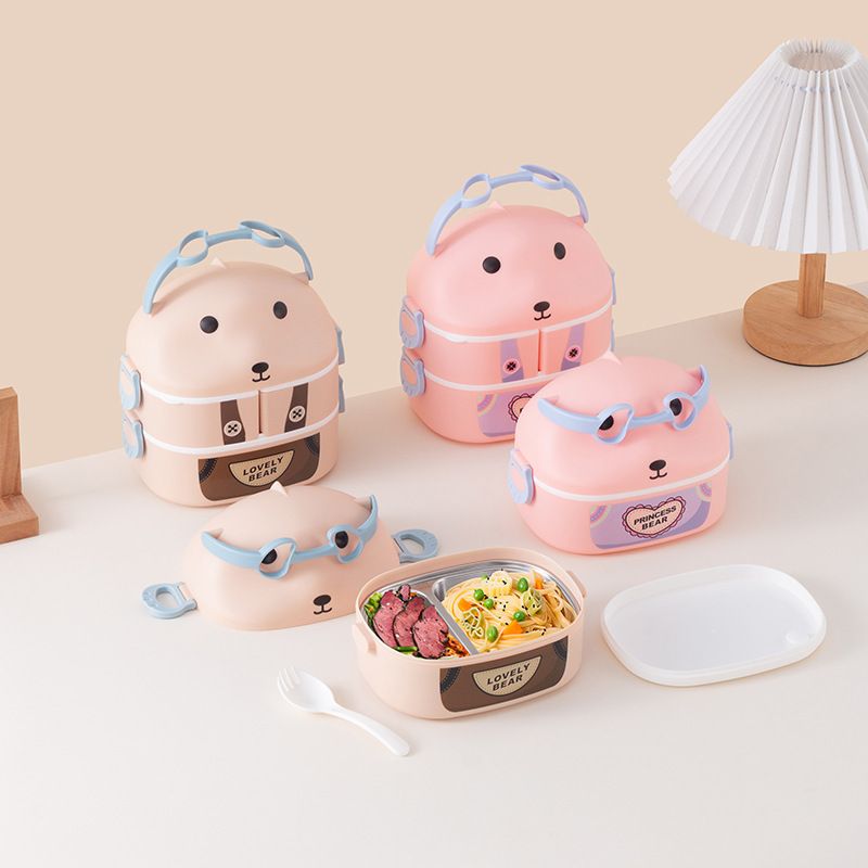 Bento al por mayor, Fiambrera estilo bento, Dibujos animados