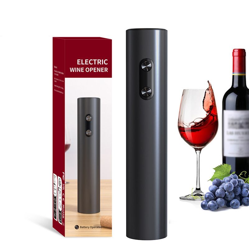 Household Wine Stopper Bottle Opener Stainless Steel Automatic Electric Bottle Opener Bottle Opener Gift Box Set Wine Corkscrew