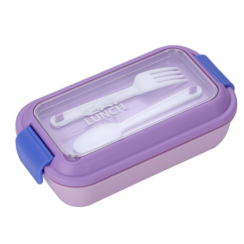 Fiambrera Bento de acero inoxidable 304 al por mayor, recipiente portátil para preparación de comidas