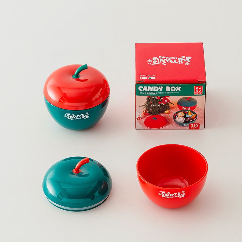 Venta al por mayor PS, Mango: PP Contenedor de almacenamiento de alimentos, Caja de conservación de frescura navideña