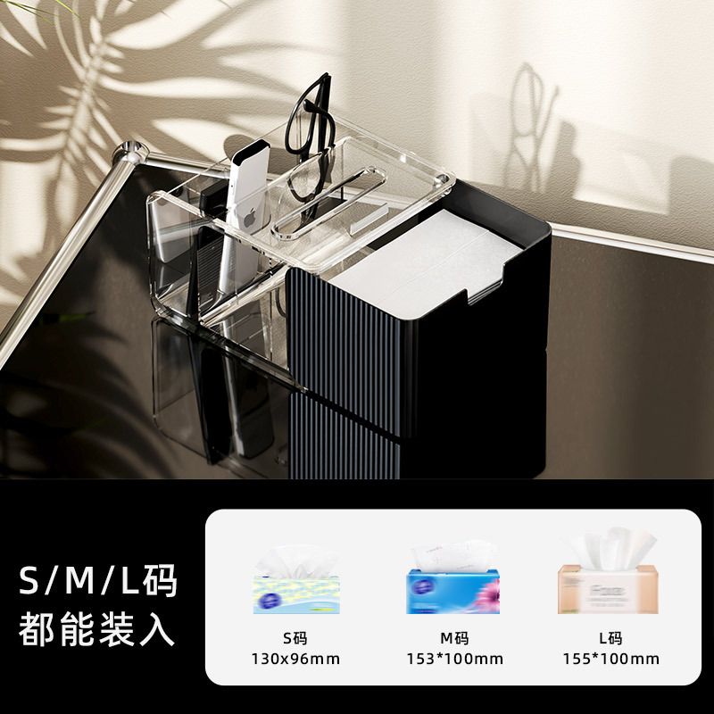 Wholesale PS+HIPS Tissue Box, for Home and Office
