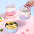 Fiambrera Bento de acero inoxidable al por mayor, recipiente portátil a prueba de fugas para el almuerzo
