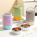Student Fresh 304 Stainless Steel Multi-Layer Lunch Box Office Worker Portable Bucket Lunch Bento Box with Lid Tableware