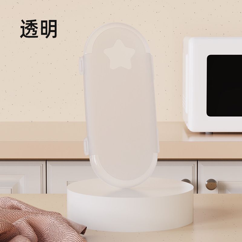 Cartoon Kids Tableware Kitchen Chopstick Box Spoon Box PP Portable Baby Training Chopsticks Storage Box with Lid
