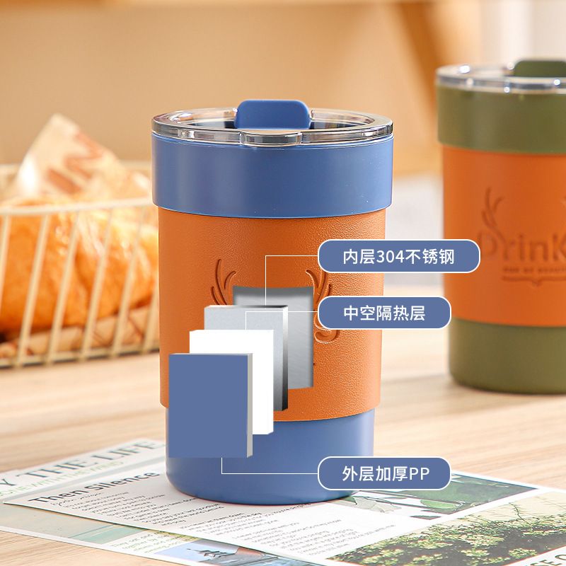 Wholesale PP+AS+ Silicone Kids Water Cup, Japanese Style Cartoon Portable Kids Cup