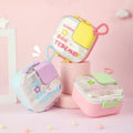 Kids 304 Stainless Steel Baby Food Bowl Set Cartoon Baby Feeding Tableware Spoon Scissors Bento Baby Food Box