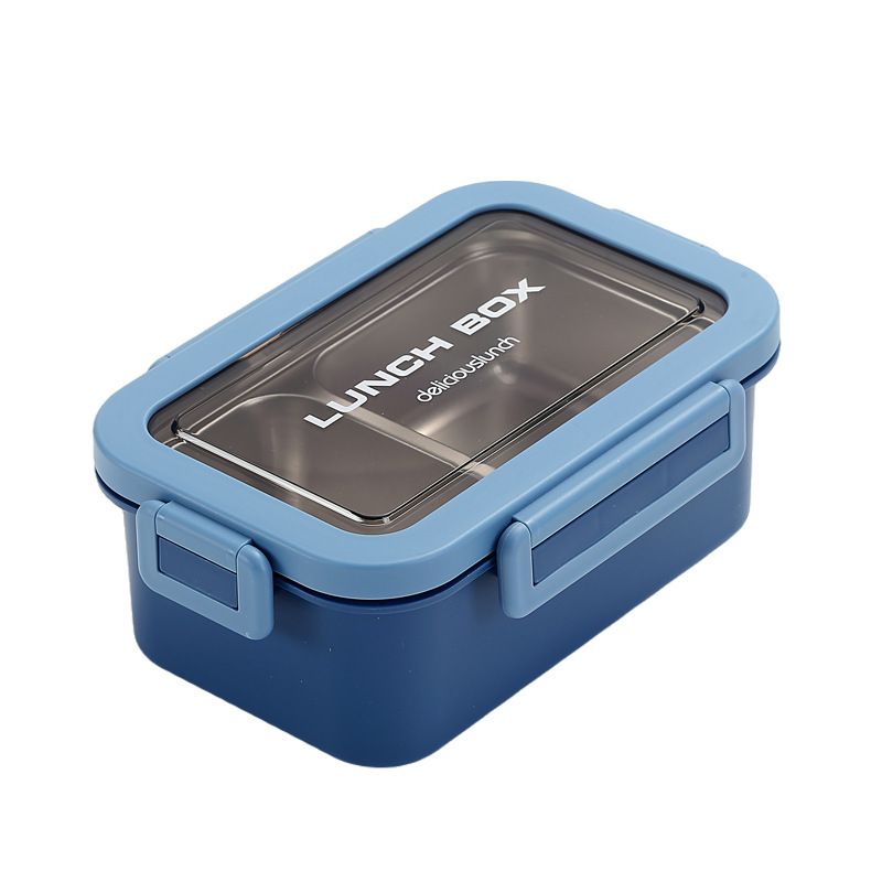 Fiambrera Bento de acero inoxidable 304 al por mayor, para marcas de preparación de comidas, minimalista