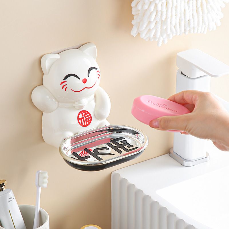 Creative Bathroom Soap Box Bathroom Soap Dish Tray Home Entryway Storage