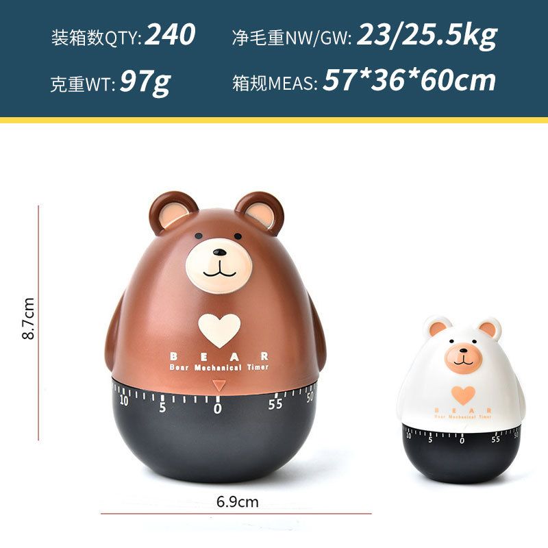 Wholesale ABS Kitchen Timer, Cartoon for Kitchen and Study
