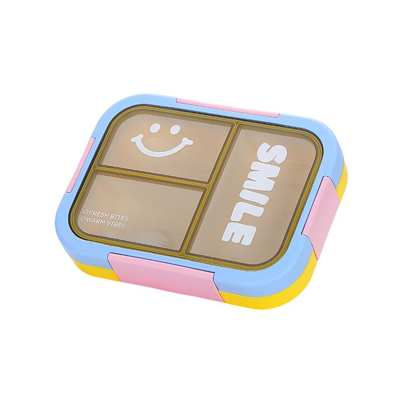 Fiambrera Bento al por mayor de PS+PP+ Silicona + Acero inoxidable 304, para marcas de preparación de comidas
