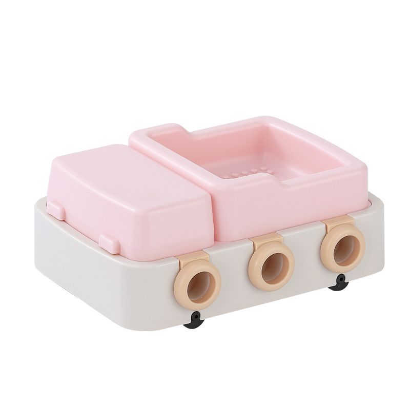 Bandeja de silicona al por mayor para cubitos de hielo, molde de dibujos animados para postres helados