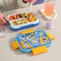 Fiambrera Bento de acero inoxidable al por mayor, recipiente apilable de comida para niños