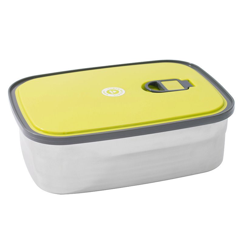 Student Stainless Steel Lunch Box Lunch Bento Box Kitchen Fridge Large Small Capacity Freshness Box Set Food Container