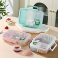 Minimalist Travel Outdoor Lunch Box Large Capacity Transparent Light Food Container Food Container