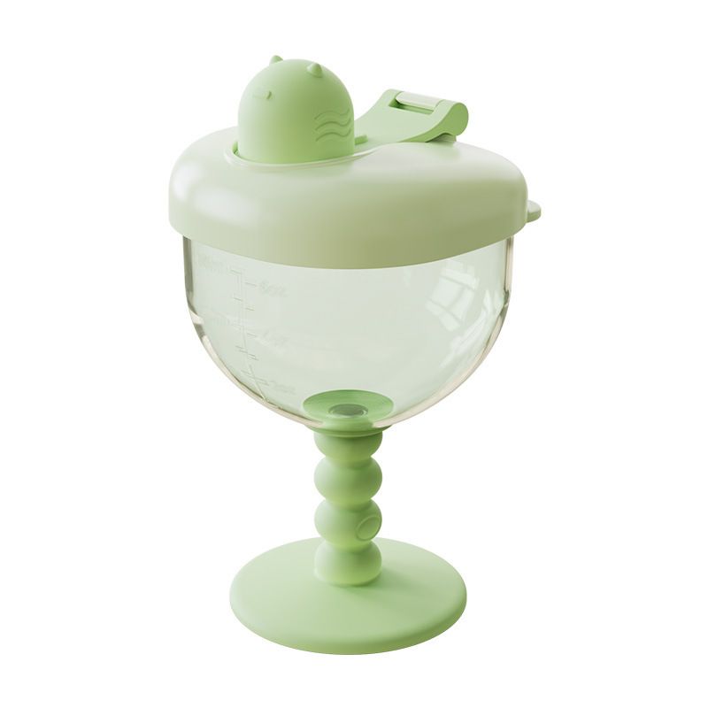 Creative Cute Infant Training Cup High Kids Water Cup Straw Cup Baby with Scale Milk Cup Wholesale