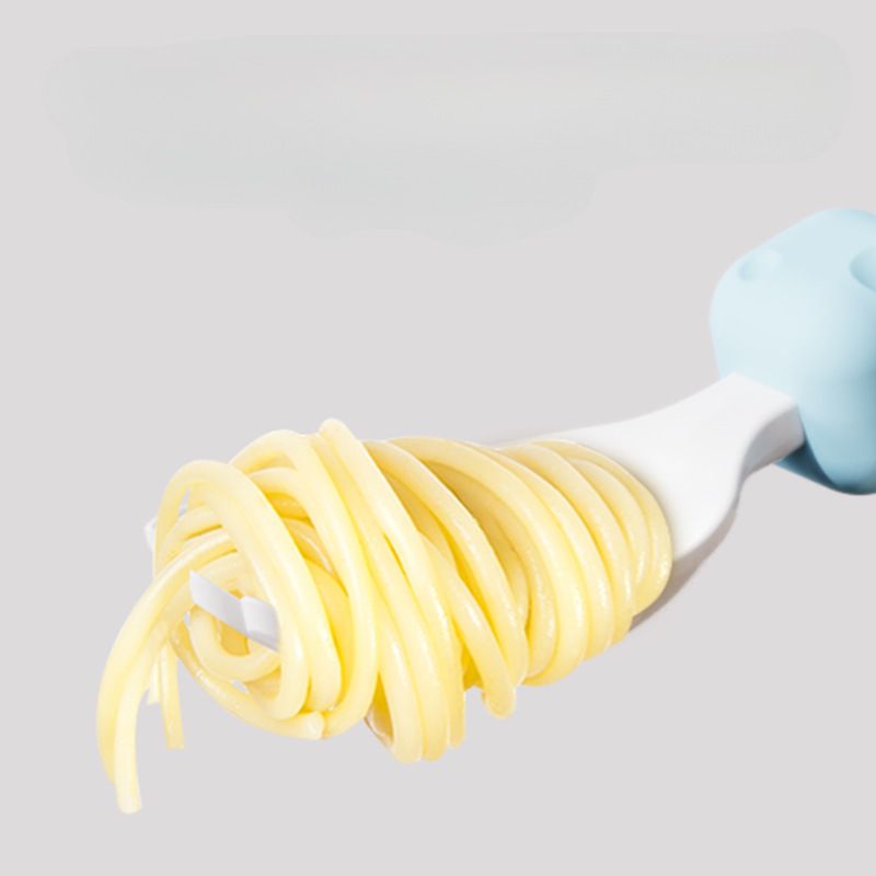 Cartoon Cute and Fun Kids Tableware Spoon and Fork Set Baby Baby Food Tool Study Eating Training Spoon Fork