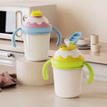 Macaron Creative Kids 316 Stainless Steel Drinking Cup Baby Portable Straw Pop-Up Cup Milk Cup Training Cup