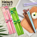 Creative Household Cartoon Student Plastic Chopsticks Frog Little Bear Little Pig Kids Eating Chopsticks Gift