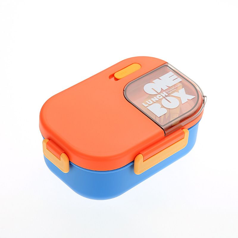 Minimalist Student Buckle Compartment Lunch Box and Water Cup Set Office Worker 304 Stainless Steel Lunch Bento Box Food Container