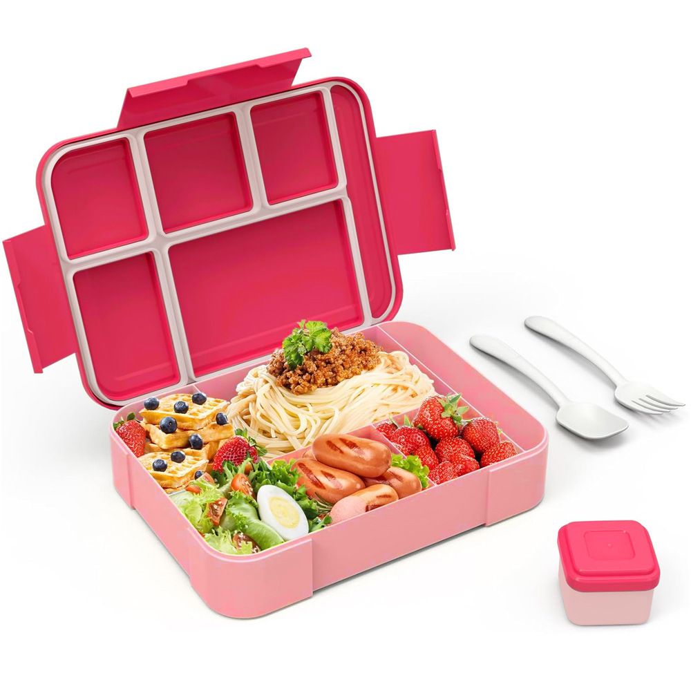 Fiambrera Bento de PP+Silicona al por mayor, Fiambrera Bento apta para microondas