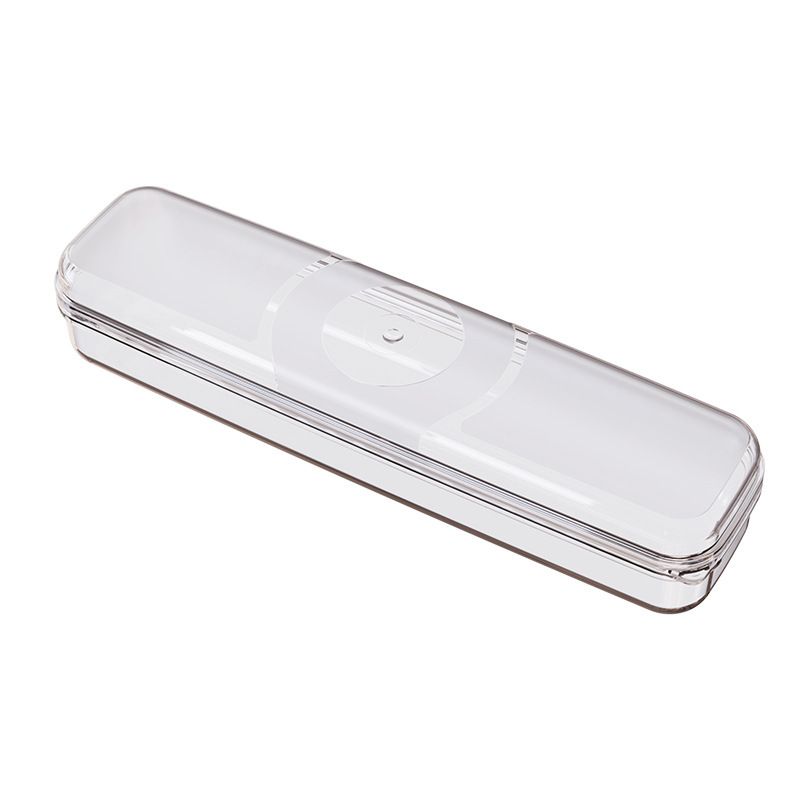 Cartoon Kids Tableware Kitchen Chopstick Box Spoon Box PP Portable Baby Training Chopsticks Storage Box with Lid