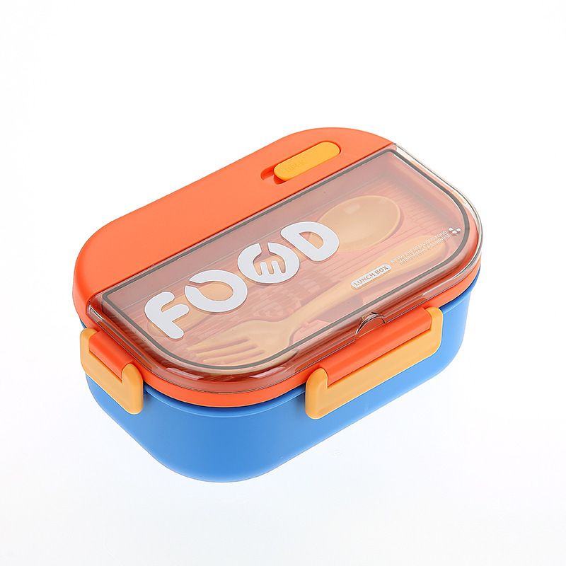 Fiambrera Bento al por mayor, con tapa Contenedor de alimentos apilable